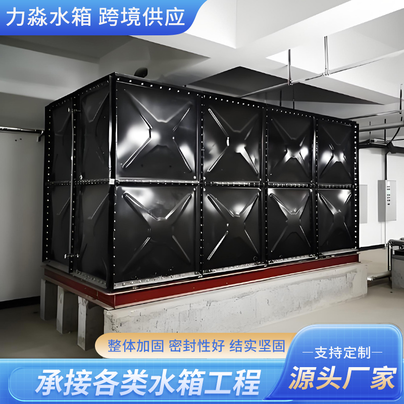 上饶市地埋箱泵一体消防水箱钢板搪瓷水箱 - 价格